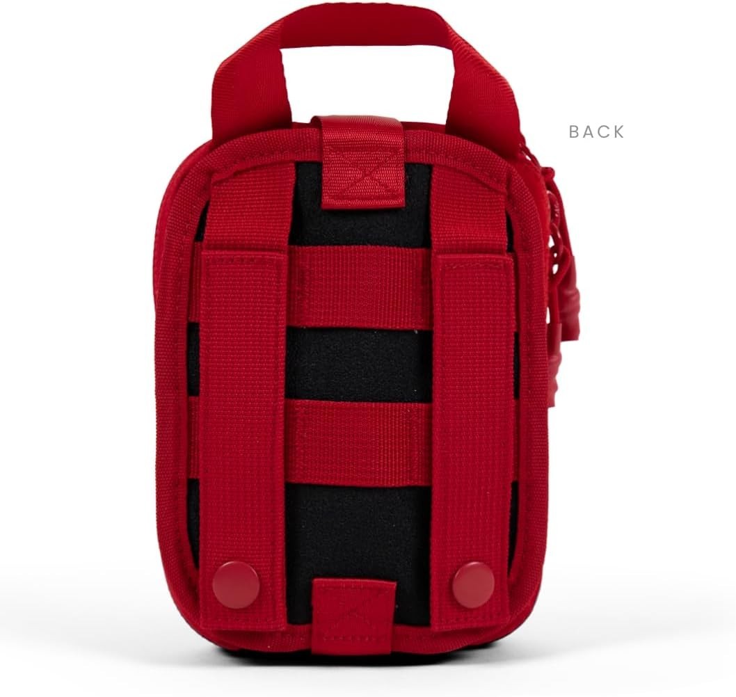 Sidekick Pro - Camping Hiking and Backpacking First Aid Kit - 70 Items with T...