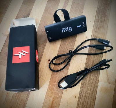 IK Multimedia iRig HD 2 Guitar Interface for iOS and Mac