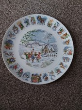 Coalport Advent Plate Christmas Countdown