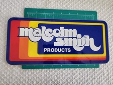 Vintage Original 1980s - 1990s Motocross Sticker - Malcolm Smith Racing