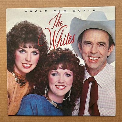 THE WHITES WHOLE NEW WORLD LP 1985 - nice copy, small top edge wear UK