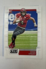 2019 Score - Rookies Antoine Wesley #401 (RC) Texas Tech Red Raiders