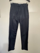 Lands' End Boys Or men  s 27x33 Classic Black Dress Pants Preppy