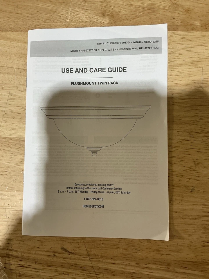 12,75 pol. Luminária de teto embutida bronze 2 luzes com vitrais de chá (pacote com 2) - Imagem 4 de 4