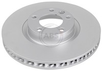 1X A.B.S. Bremsscheibe Beschichtet 18107 FüR VW Touareg Porsche Cayenne 7P5 7P6