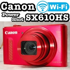 N MINT Canon Powershot SX610 HS Compact Digital Camera 18X 20.2MP Japan