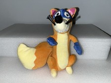 Ty Beanie Babies Baby 7” Swiper Orange Fox Dora The Explorer 2008 Plush Bandit