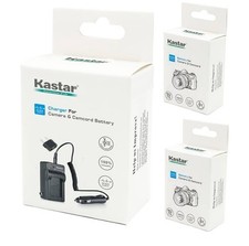 Kastar NB-4L NB4L Battery CB-2LV Charger for Canon PowerShot SD30 SD200 SD300