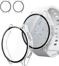2-Pack Clear Case for Samsung Galaxy Watch 7 44Mm Screen Protector