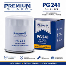 Premium Guard PG241 Oil Filter Spin-On 3/4-16...