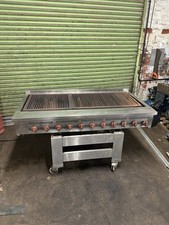 COMMERCIAL 11 BURNER CHARCOAL GRILL GAS  GRILL SEEKH KEBAB GRILL 