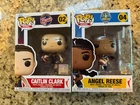 Funko Pop 02 & 04 WNBA Caitlin Clark & Angel Reese Vinyl Figure Set Lot
