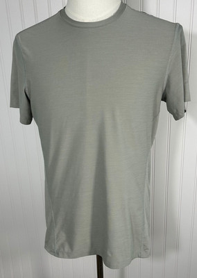 TEN THOUSAND - Mens The Versatile Shirt GRAY Short Sleeve Crewneck - SIZE SMALL*