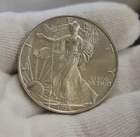 1996  US Silver Eagle $1 Nice Unc Better Year Scratches