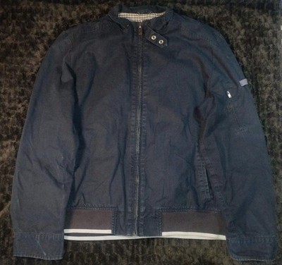 Men Ben Sherman Jacket Navy Cotton 40 /L / 48