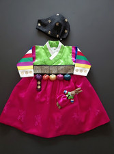 NEW Girl Korean traditional Hanbok For 7T