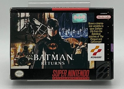 Batman Returns Super Nintendo, SNES Complete