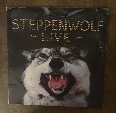 Steppenwolf. Live Steppenwolf. DSD50075. Double Vinyl, 1970, Dunhill VG+ Tested