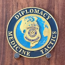 Diplomatic Security Service Special Agent Medic Challenge Coin  W#20