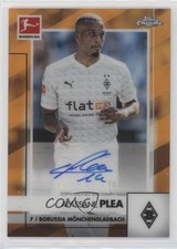Alassane Plea Chrome Bundesliga 2020/21 Orange Refractor /25 Auto