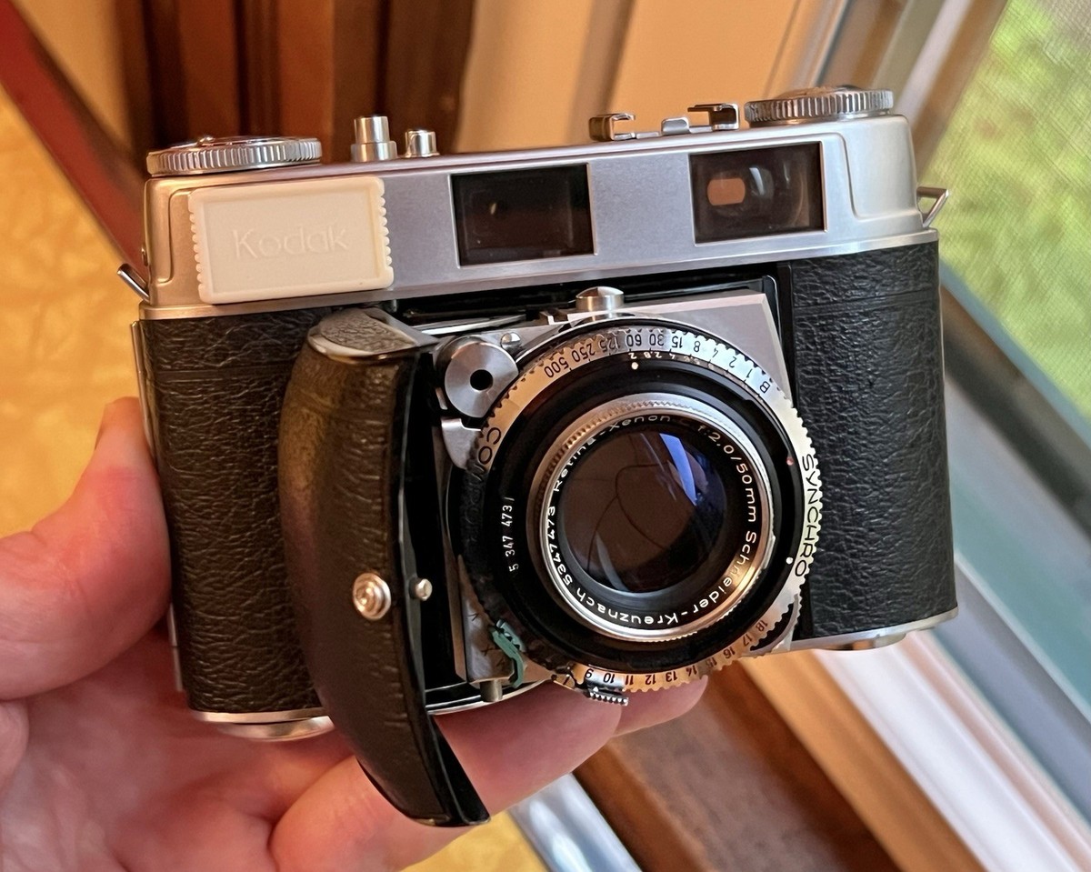 Kodak Retina IIIC big C 35mm Film Camera with Xenon C 50mm f2 Lens
