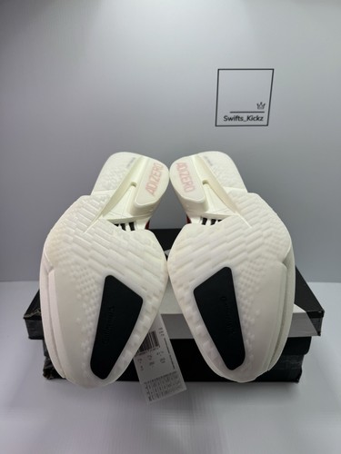Adidas Adizero Adios Pro 4 Running Shoes - Off White / Red - Size UK 7.5 -JR6363 - Picture 9 of 12