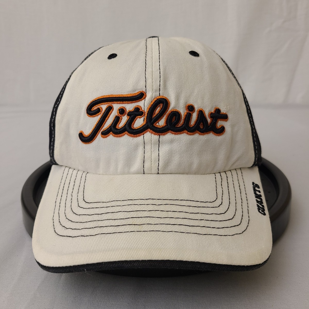 San Francisco Giants Hat Strapback White Titleist Golf 47 Brand