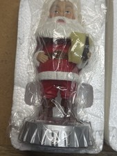 Coca Cola Père Noël Bobble Head Vintage 2002 Hardees collection avec boite 7"