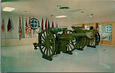 MO, Independence, Harry S Truman Library, Interior, Vintage Postcard