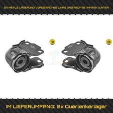 2X MEYLE LAGERUNG, LENKER VORDERACHSE LINKS + RECHTS HINTEN UNTEN FÜR
