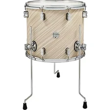ADD this PDP by DW CONCEPT SERIES 16" TWISTED IVORY FLOOR TOM to YOUR SET! K839