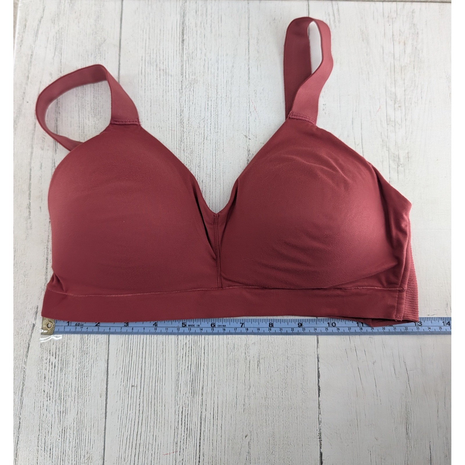 SPANX Lightly Lined Full Coverage Bra Seamless Co… - image 4