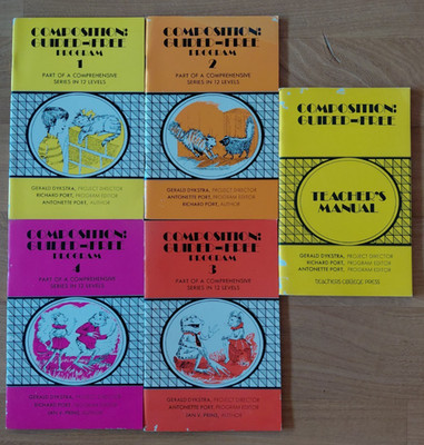 Vintage Composition Guided Free Program Levels 1-4 + Teacher's Manual (1978 2nd)