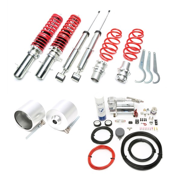 Ta Technix Deep Gewindefahrwerk Fahrwerk Inkl. Lift Kit - Audi A1, A2 Seat Ibiza-image