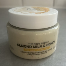 Image of The Body Shop Almond Milk & Honey Gently Exfoliating Face Cream Scrub