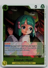 Kouzuki Hiyori Foil R Carrying On His Will OP13-104 NM