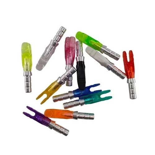 24pcs Aluminum Pin ID 3.2mm 4.2mm 6.2mm Arrow Shaft DIY Accessories+Arrow Nock - Image 2 of 4