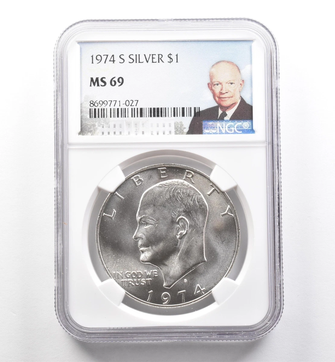 MS 69 Graded Eisenhower Dollars (1971-1978) for sale | eBay