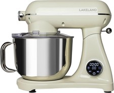 Lakeland 33716 Deluxe 6.5L Stand Mixer 10 Speed Settings LED Display 1800w Cream