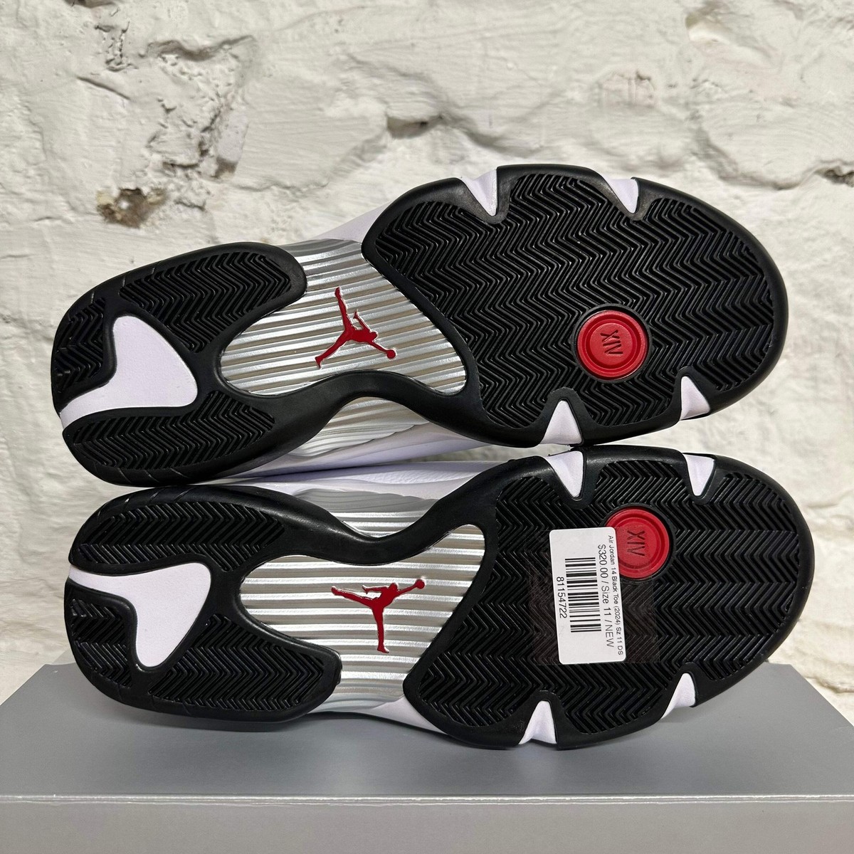Size 11 - Air Jordan 14 Retro 2024 Black Toe for sale online | eBay