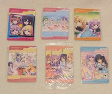 Idea Factory Trading Cards Lot Of 6 Hyperdimension Neptunia *Sealed*