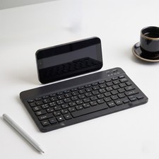 Mini teclado Bluetooth plegable coreano. Teclado para teléfono celular