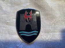 Emblem Wappen VW Käfer Wolfsburg original Fronthaube Bj. 50/60 Jahre