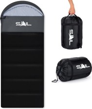 Sail Xl Sleeping Bag Extra Wide For Big & Tall Person 3-4 Season Uk