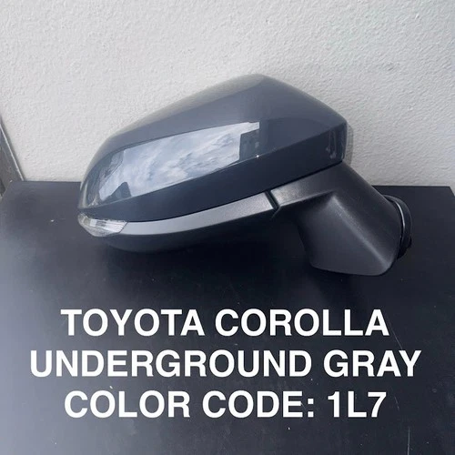 NEW UNDERGROUND Mirror fits 23-25 COROLLA SEDAN Passenger RH Power Heat Signal