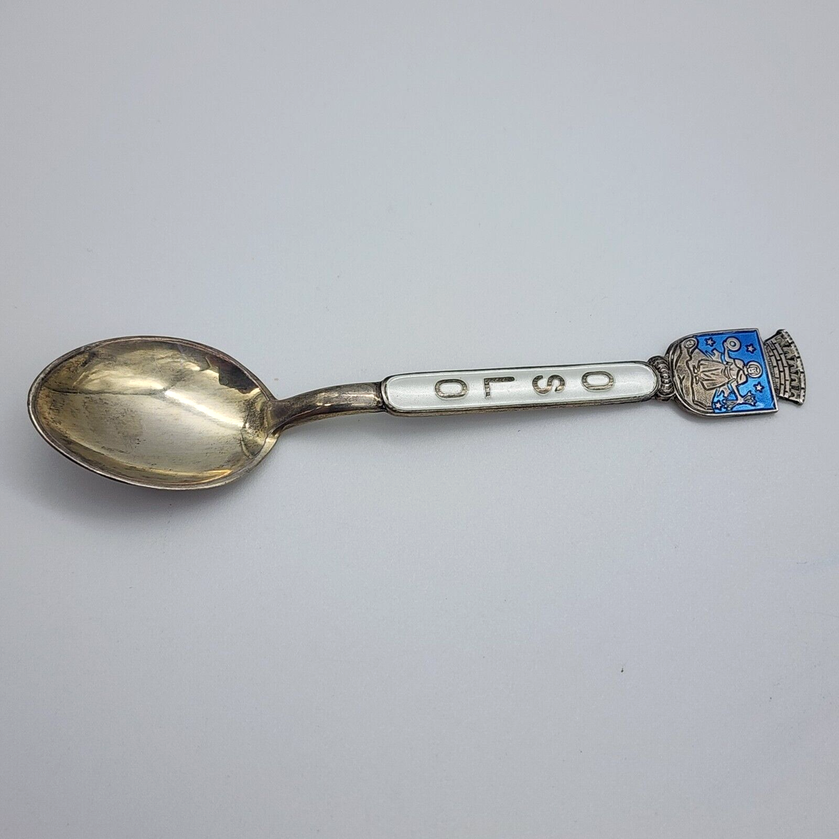その他 Silver TeaSpoon NORWAY STERLING 925S VTG David Andersen Oslo Norway - Sterling Silver 925 Enamel