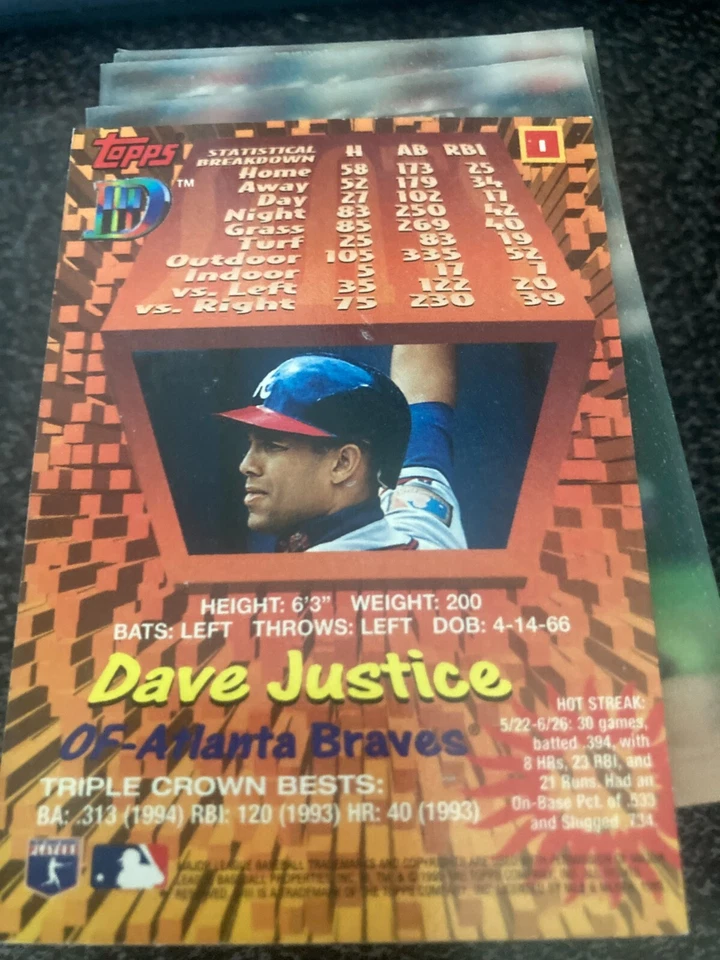 1995 TOPPS DIII BASEBALL CARDS YOU PICK! - Image 2 of 2