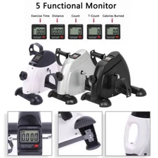 Portable Mini Exercise Bike Desk Gym Cycle Pedal Fitness for Home Office 3 Color