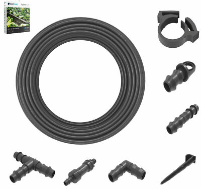 Tropfschlauch 50m Cellfast 19-060 Gartenschlauch Bewässerungsschlauch + Zubehör 
