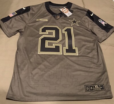 Ezekiel Elliott Signed Jersey Ezekiel Elliott Jersey 21 Salute To